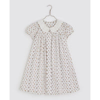 Little Cotton Clothes dresses Little Cotton Clothes Alma Dress - Cross stitch Rose Floral