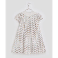 Little Cotton Clothes dresses Little Cotton Clothes Alma Dress - Cross stitch Rose Floral