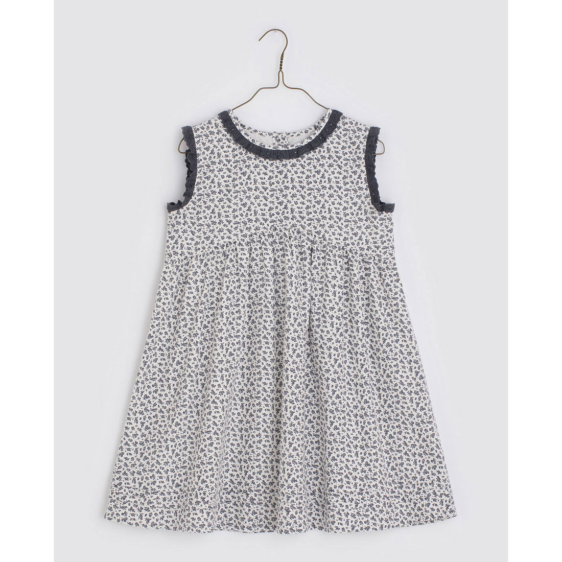 Little Cotton Clothes dresses Little Cotton Clothes Celeste Dress - Anemone Floral in Blue