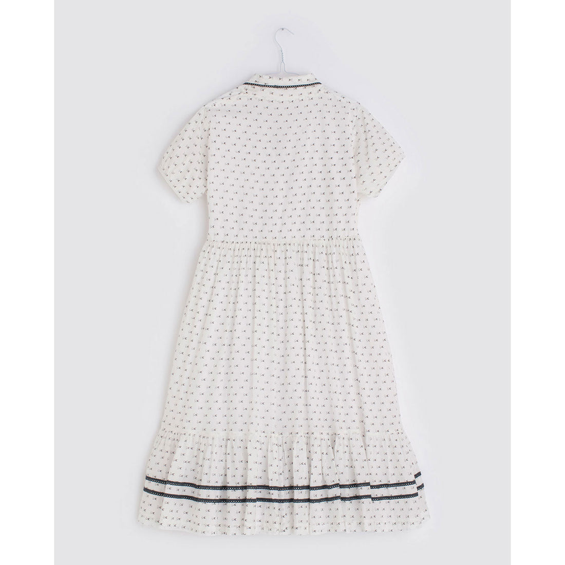 Little Cotton Clothes dresses Little Cotton Clothes Ladies Amel Wrap Dress - blue dot floral