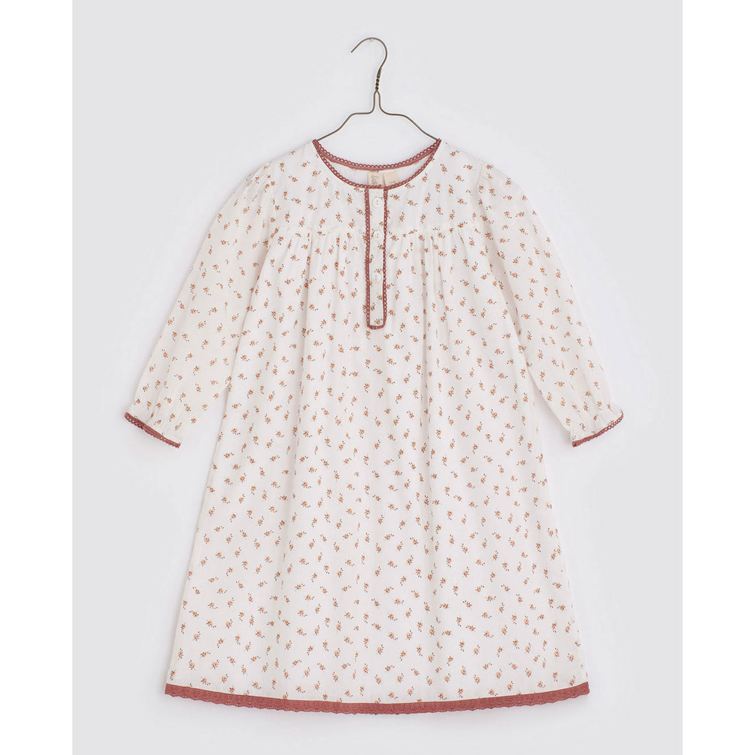 Little Cotton Clothes dresses Little Cotton Clothes Nightdress - Rose Bud Floral
