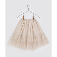 Little Cotton Clothes dresses Little Cotton Clothes Tara Tutu - Cotton Linen Oat