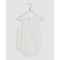 Little Cotton Clothes rompers Little Cotton Clothes Katie Romper white embroidered