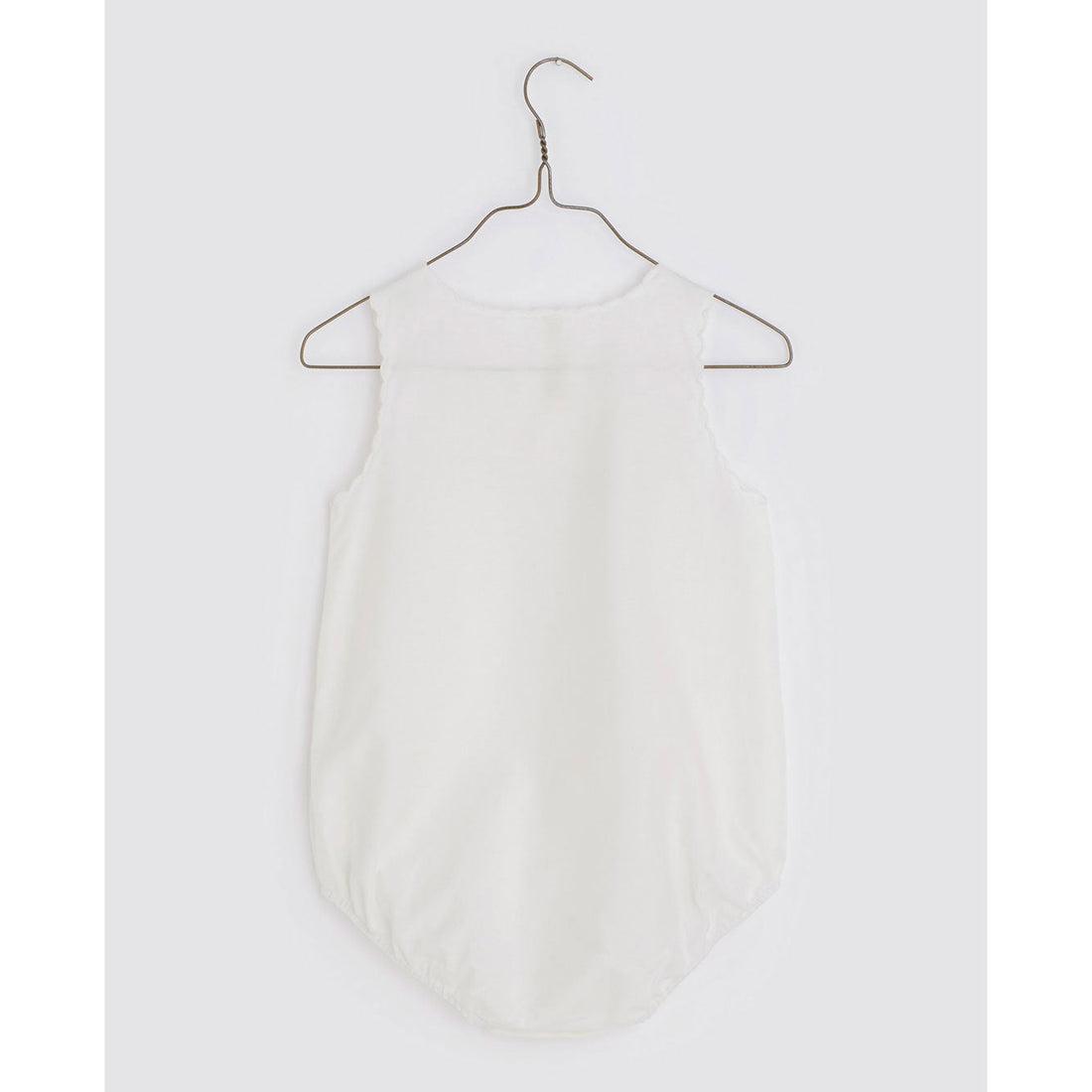Little Cotton Clothes rompers Little Cotton Clothes Katie Romper white embroidered