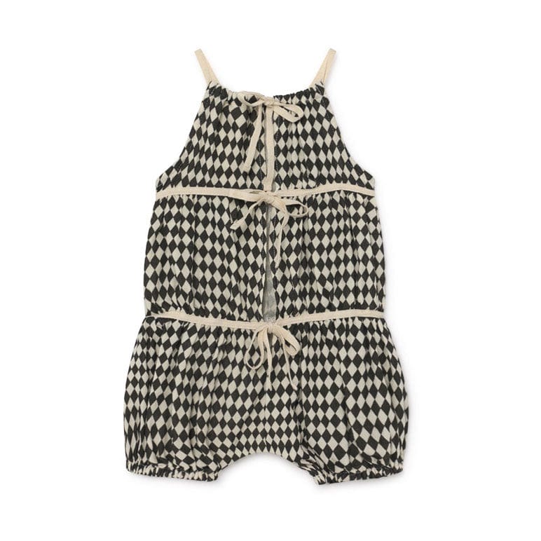 Little Creative Factory bodysuits Little Creative Factory Black Baby Tiny Diamond Body