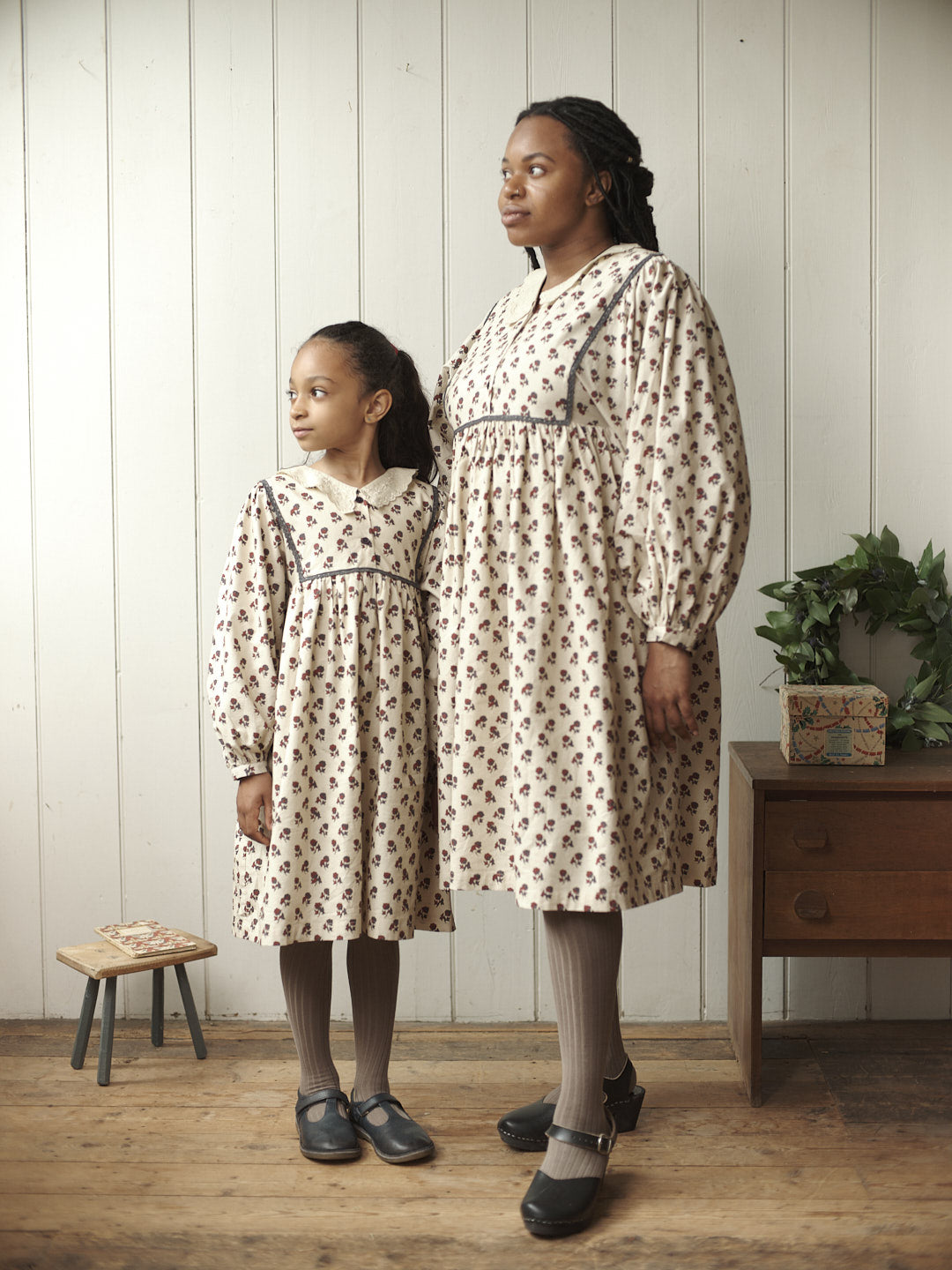 Little Cotton Clothes Ladies Vivienne Dress - Ruby Floral