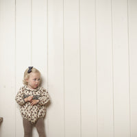 Little Cotton Clothes Emilie Smocked Romper - Ruby Floral
