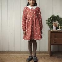 Little Cotton Clothes Audrey Dress - Winter Jasmine Floral