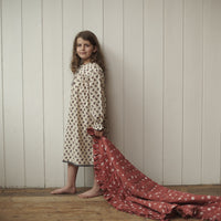 Little Cotton Clothes Angelica Nightdress Ruby Floral