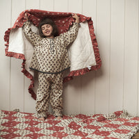Little Cotton Clothes Pippa Pyjamas - Ruby Floral