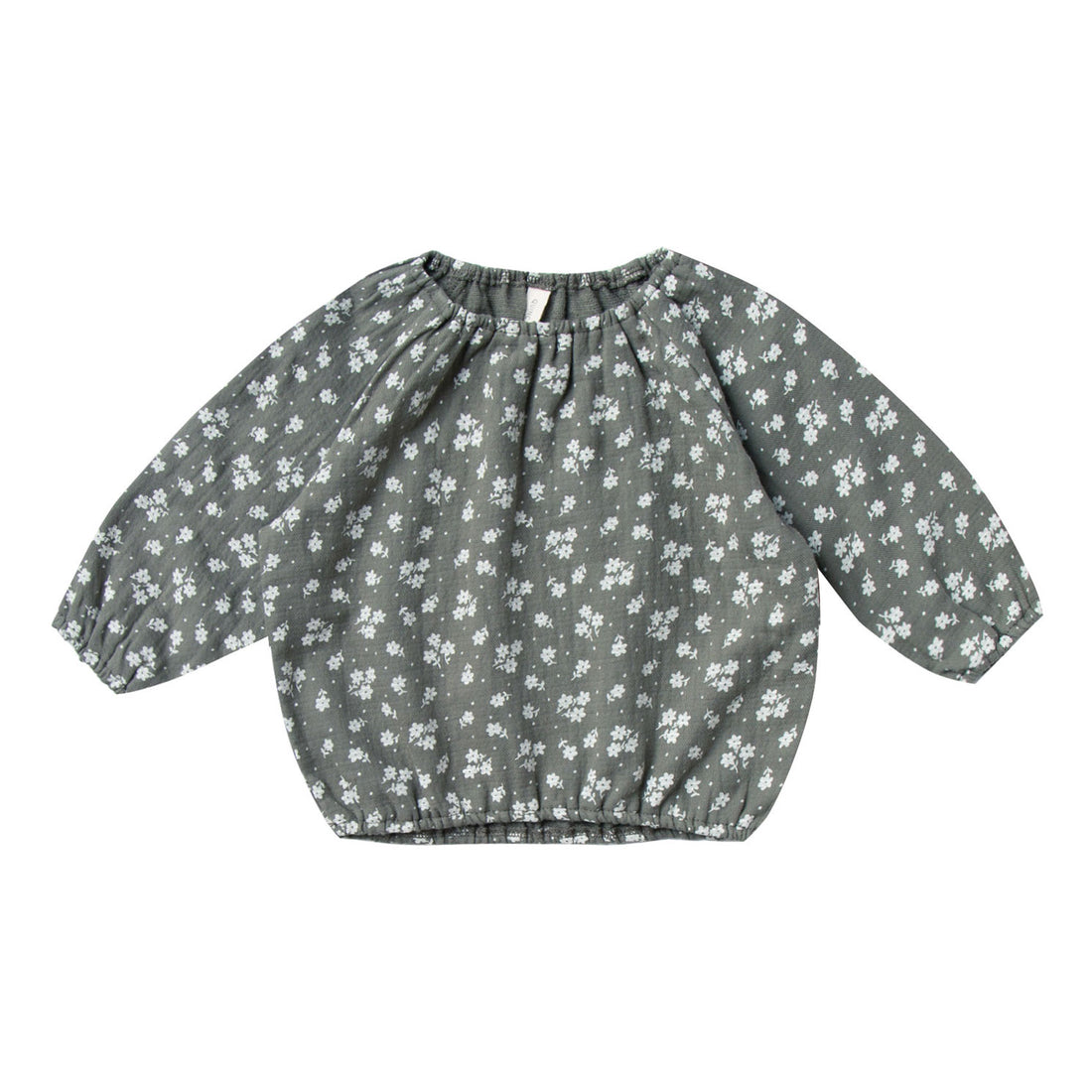 Quincy Mae Cinch Longsleeve Tee - Eucalyptus