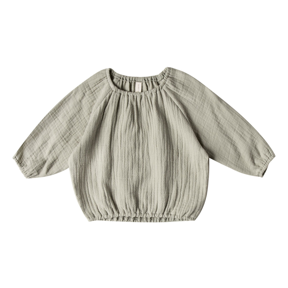 Quincy Mae Cinch Longsleeve Tee - Sage