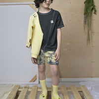 Loud Black Asymetric Time T-Shirt