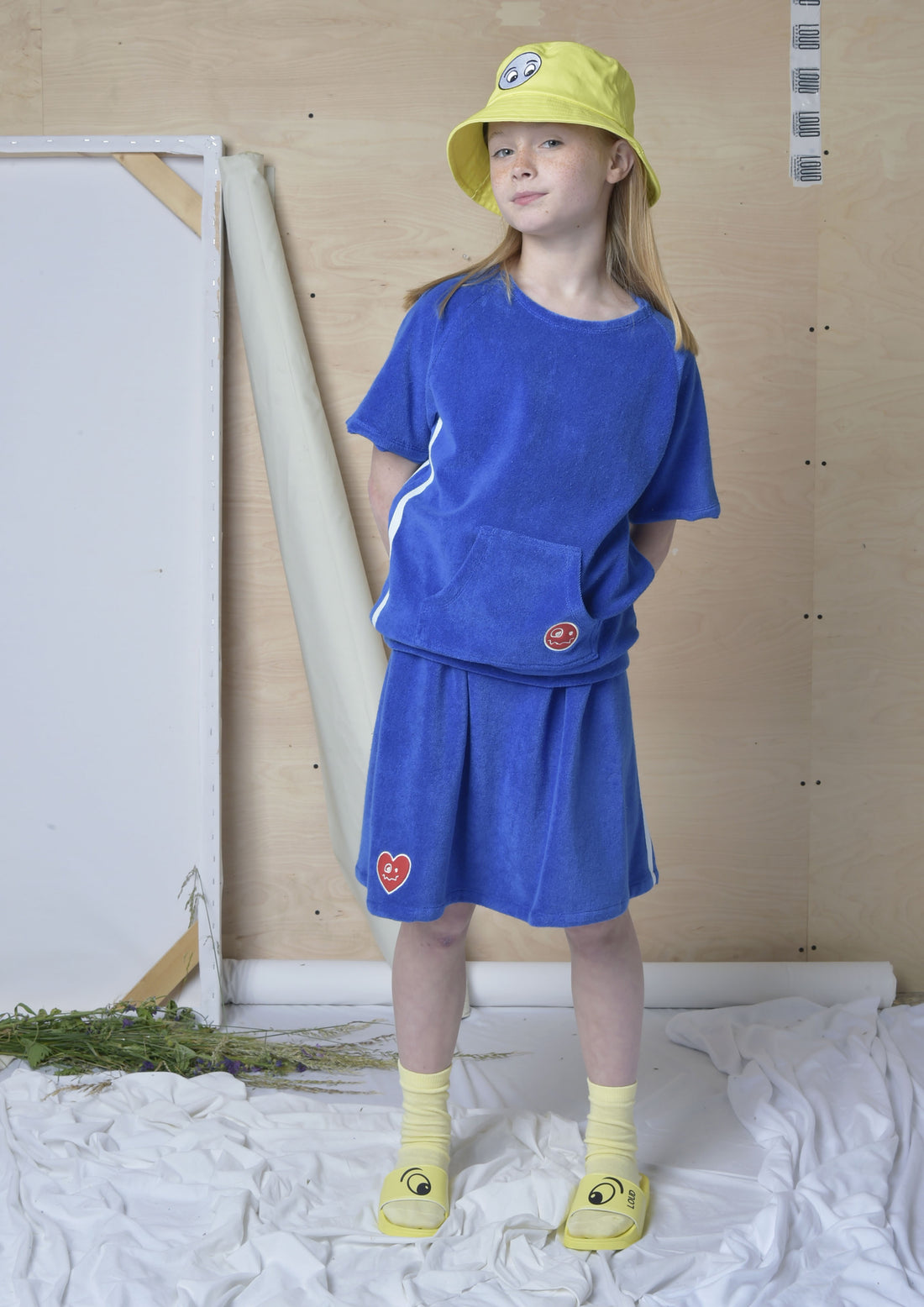 Loud Blu Lolite Raglan Terry Tee