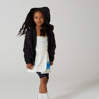 Racquette Navy Baseline Tennis Logo Hoody