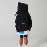 Racquette Navy Baseline Tennis Logo Hoody