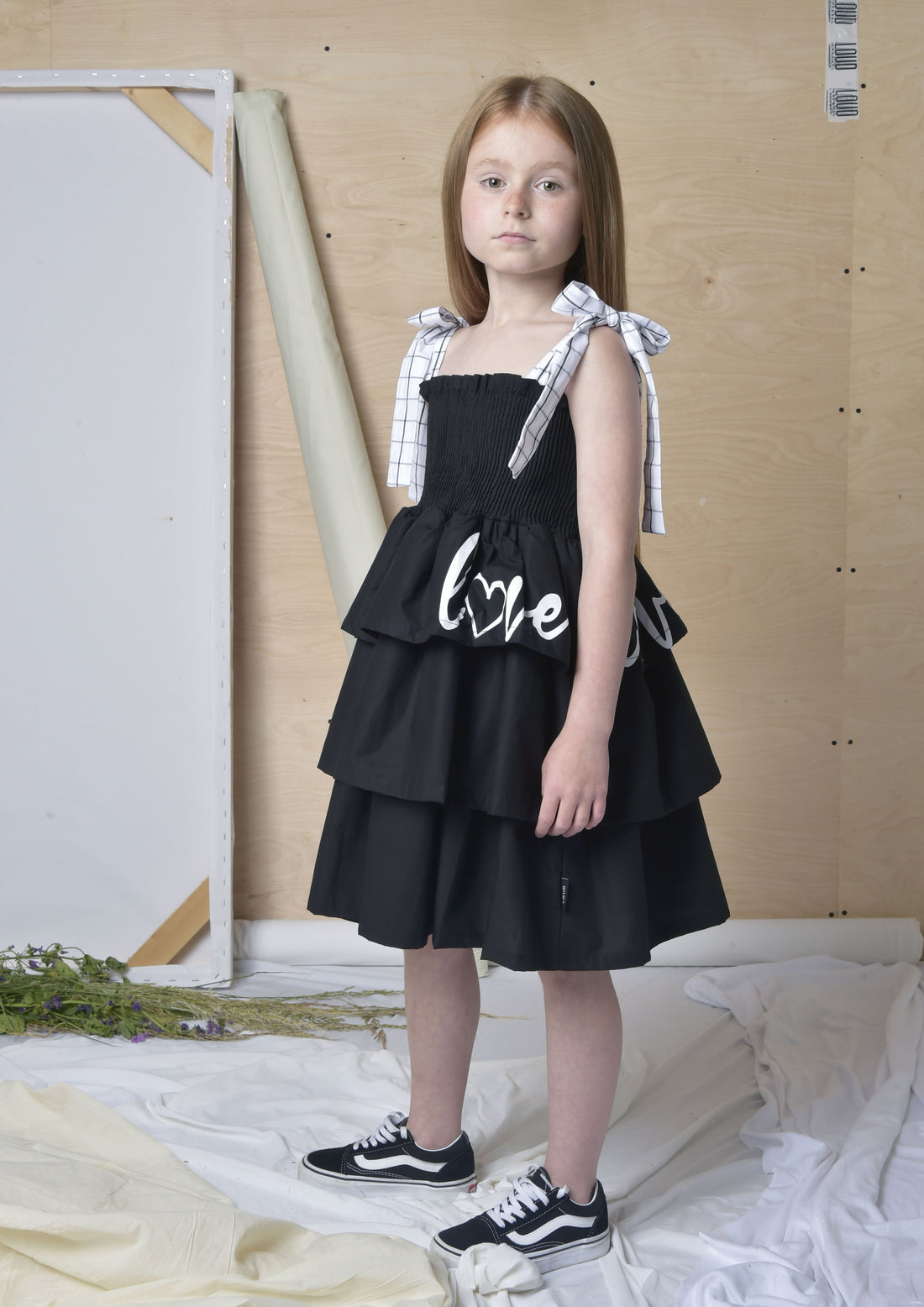 Loud Black We Love Ruffle Dress