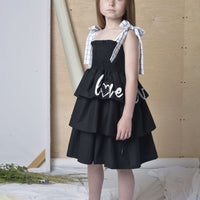 Loud Black We Love Ruffle Dress
