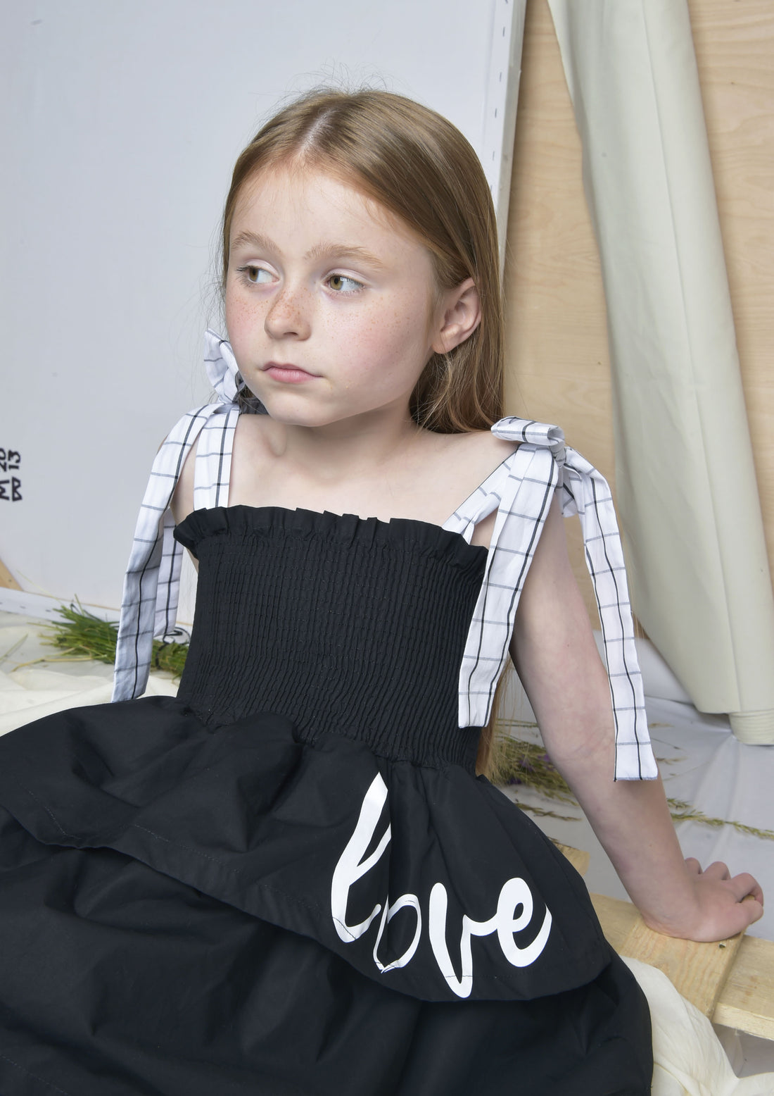 Loud Black We Love Ruffle Dress