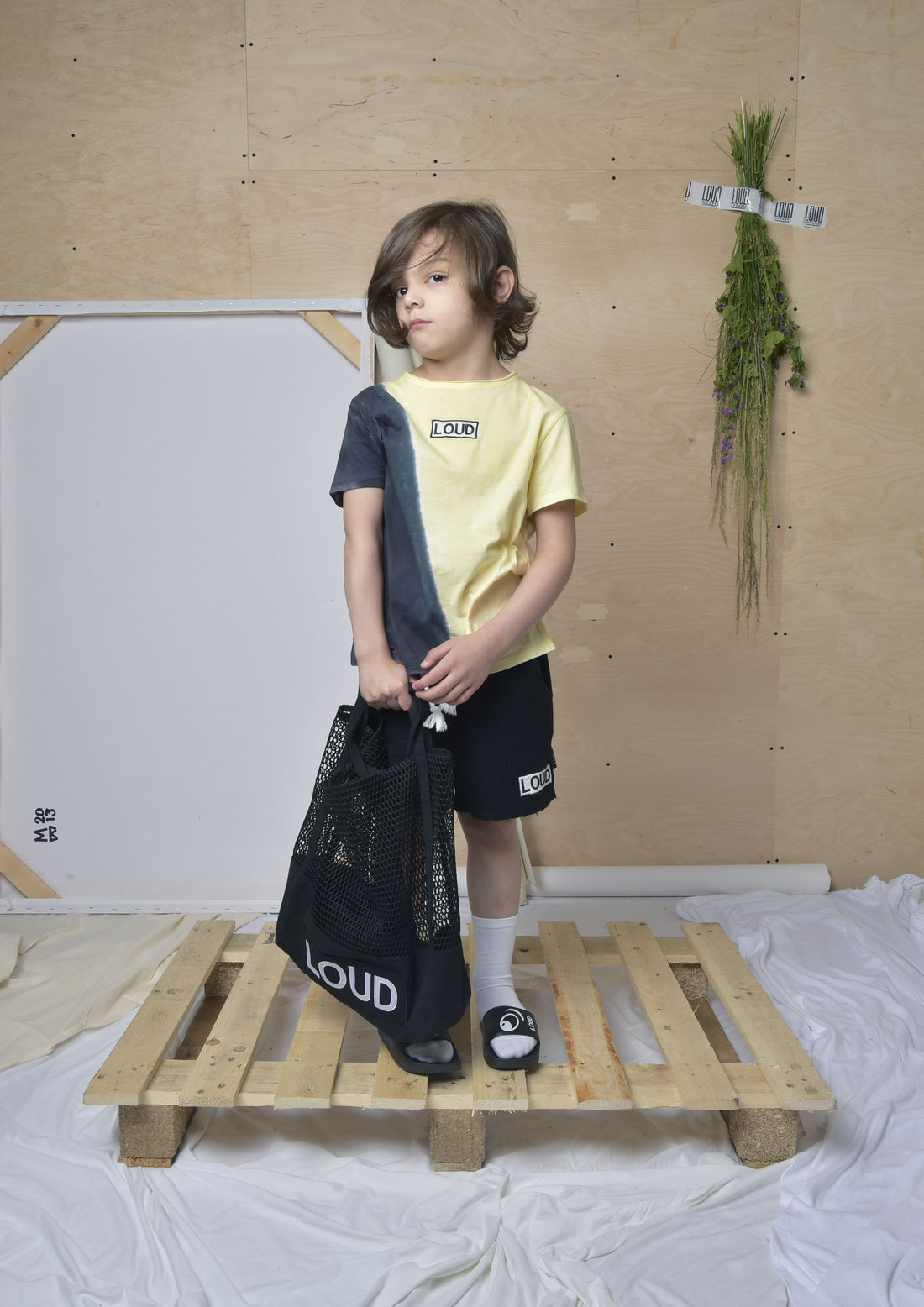 Loud Black 2 Tone Logo T-Shirt