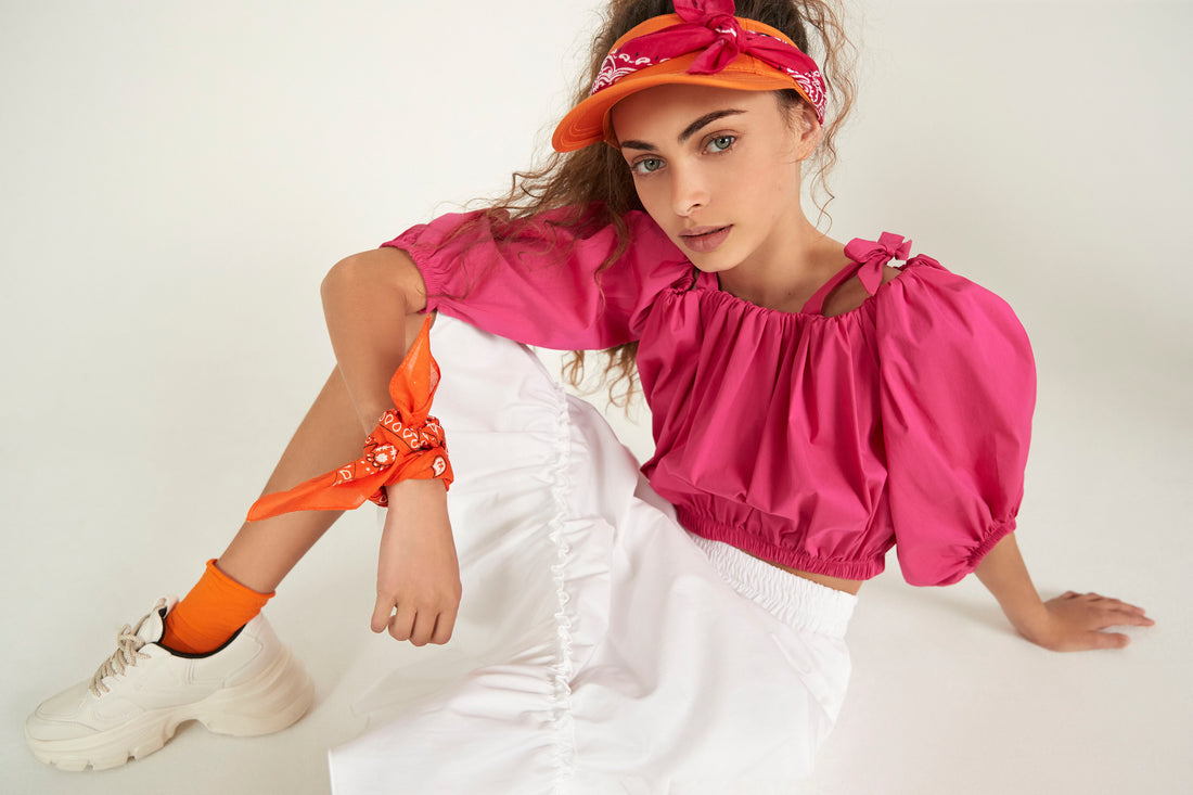 Pinko Off White Logo Maxi Skirt