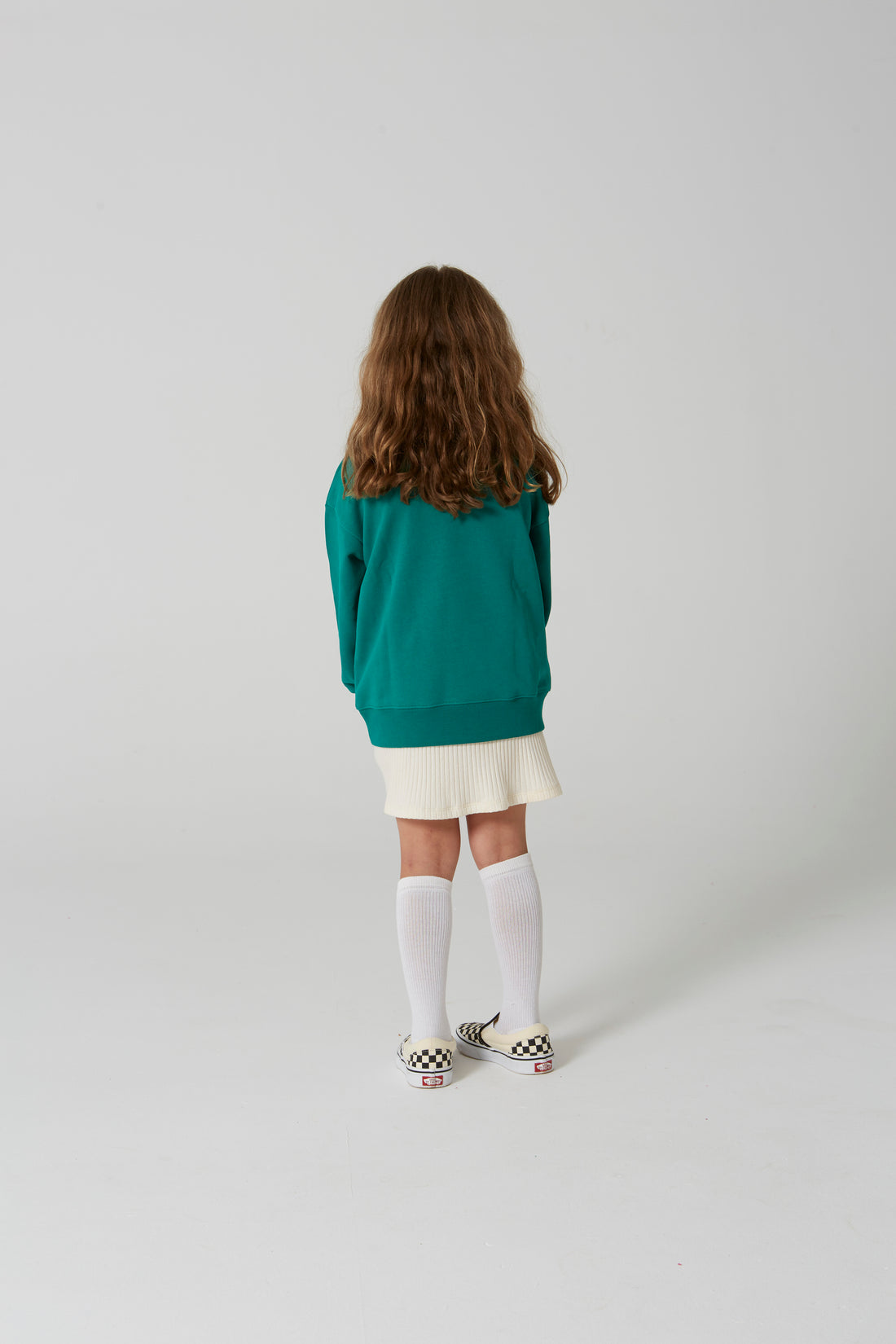 Racquette Green Tennis Baseline Logo Sweater