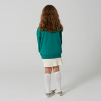 Racquette Green Tennis Baseline Logo Sweater