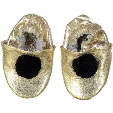 Louis Louise shoes Louis Louise Gold/Black Show Slippers
