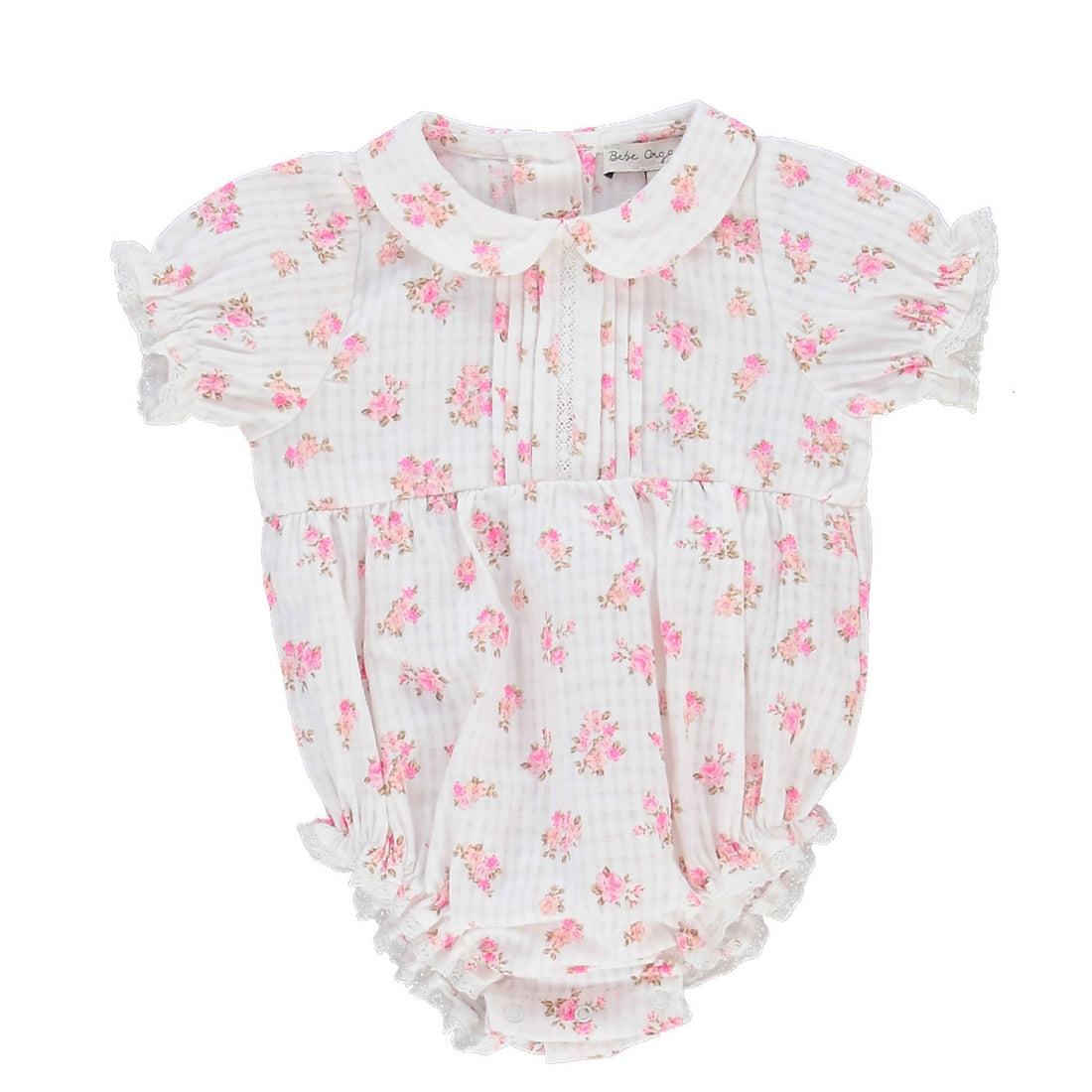 Bebe Organic Beloved Floral Louisa Romper