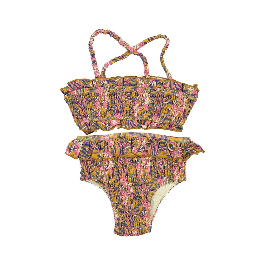 Louise Misha swim Louise Misha Honey Flower Kyra Bikini Set