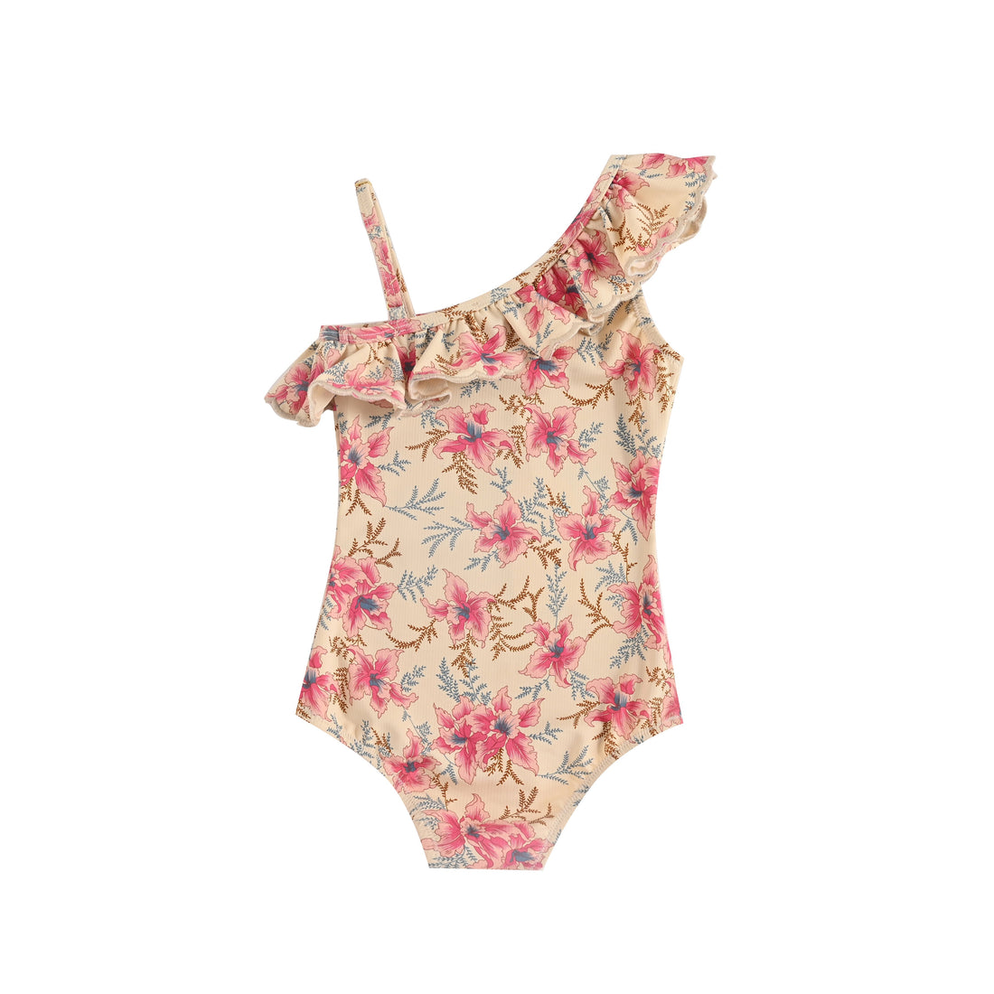 Louise Misha swim Louise Misha Raspberry Flowers Audrey Swimsuit
