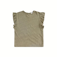 Louise Misha tees Louise Misha Khaki Hermance Tee