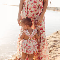 Louise Misha Raspberry Flowers Marcelina Womens Dress