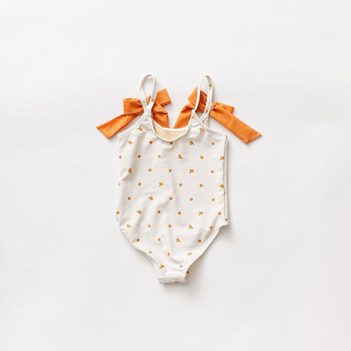 Pink Chicken Ditsy Oranges Lulu Suit
