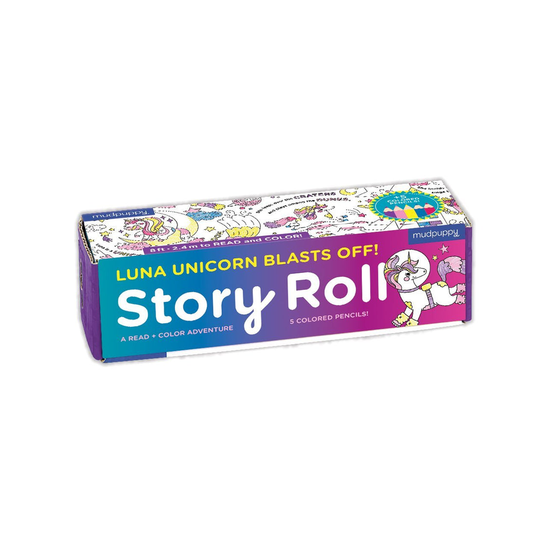 Chronicle Books Luna Unicorn Blasts Off! Story Roll