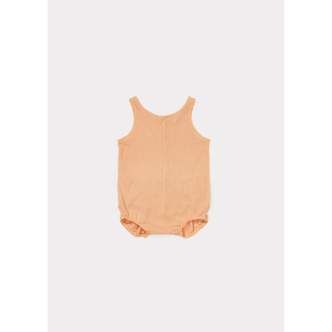 Caramel Coral Pink Lunzer Romper