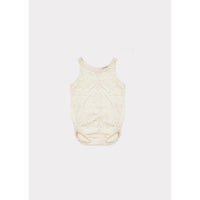Caramel Oatmeal Lunzer Romper