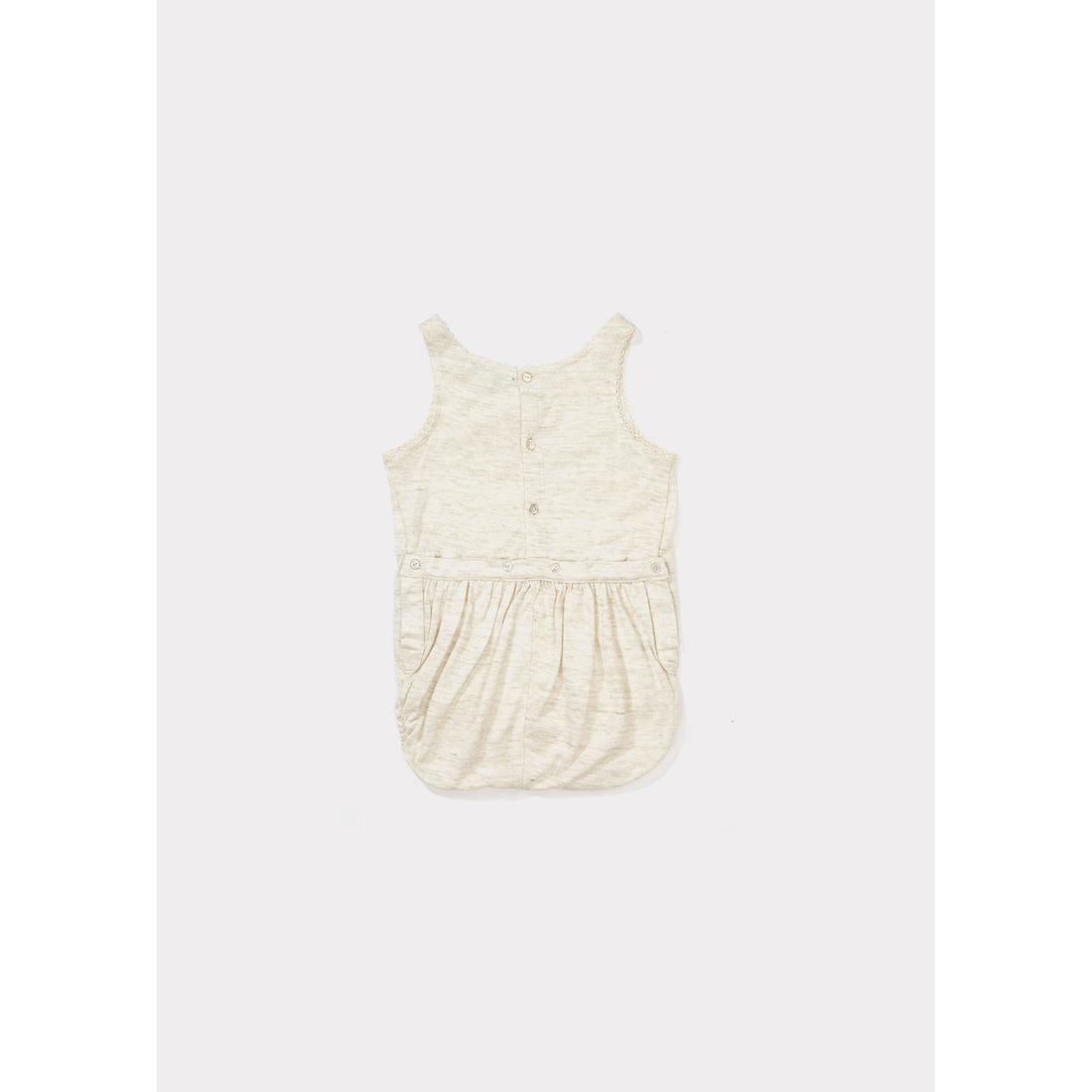 Caramel Oatmeal Lunzer Romper