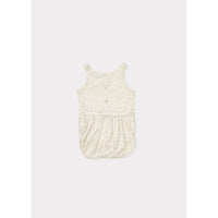 Caramel Oatmeal Lunzer Romper