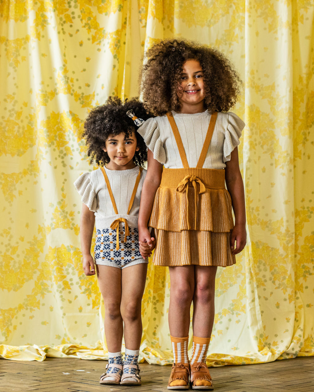Mabli bottoms Mabli Marigold Sand Tiron Skirt