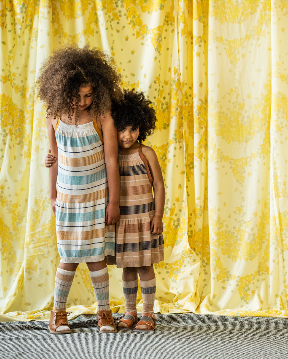 Mabli dresses Mabli Putty Deckchair Dress