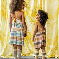 Mabli dresses Mabli Putty Deckchair Dress