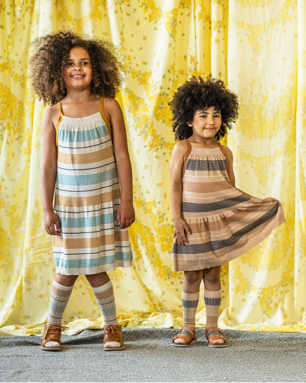 Mabli dresses Mabli Sand Deckchair Dress