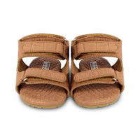 Donsje Camel Croco Leather Mado Exclusive Baby Sandals
