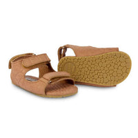 Donsje Camel Croco Leather Mado Exclusive Baby Sandals