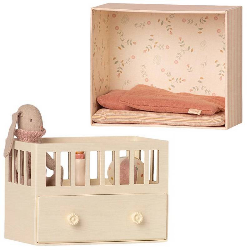 Maileg Baby Room With Micro Bunny