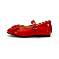 Age of Innocence Red Leather Ellen Mary Janes