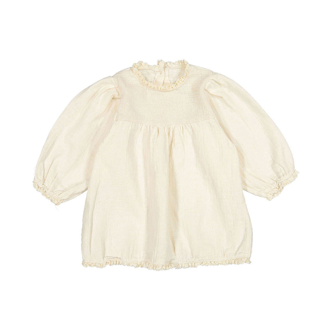 MIMI MARKET dresses Mimi Market Ivory Baroon Baby Dress