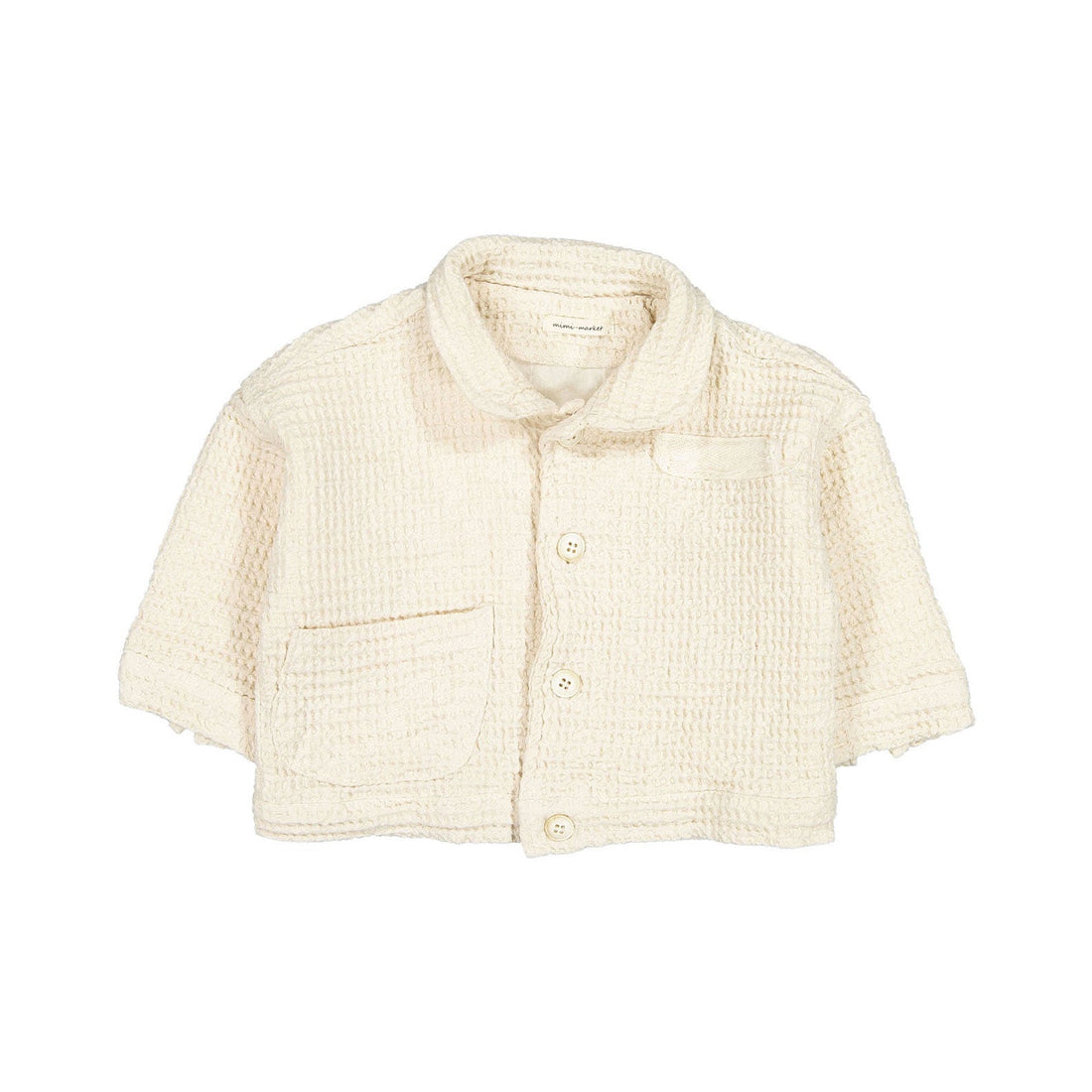 MIMI MARKET Outerwear Mimi Market Ivory Wanny Jacket