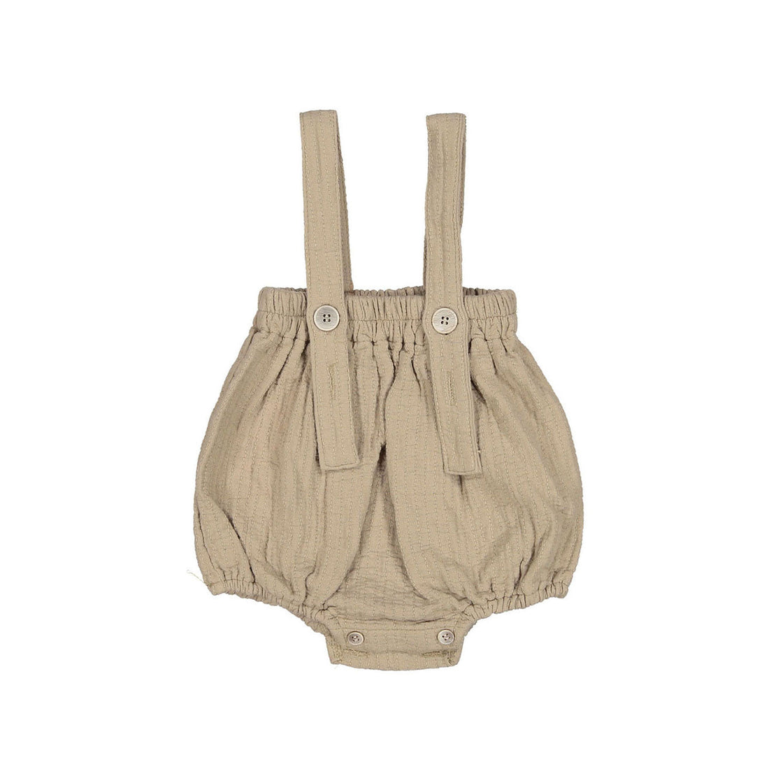 MIMI MARKET rompers Mimi Market Beige Biscuit Dungarees